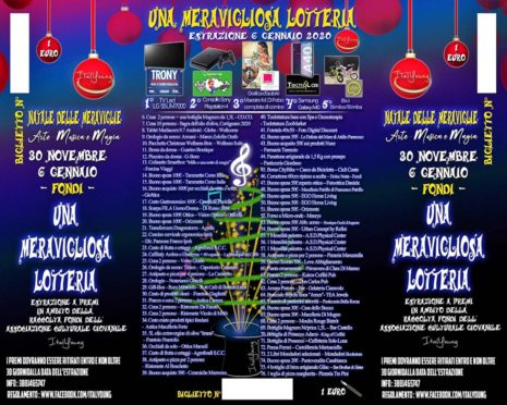 Una Meravigliosa Lotteria - 2019 instagram