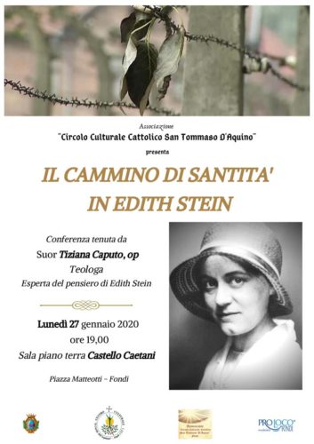 Locandina Edit Stein web